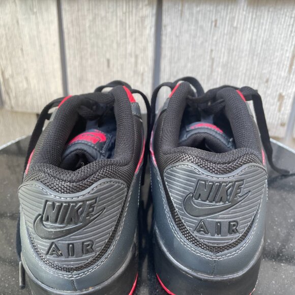 Nike Air Max 90 Womans Size 9 Anthracite Red 325213-020 - Picture 5 of 8